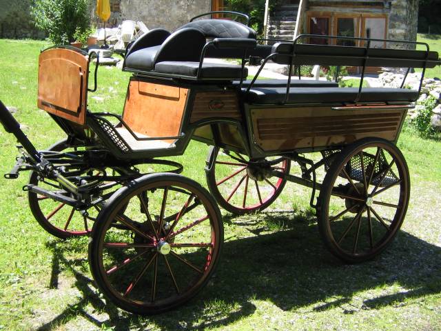 Coche enganches - Vagoneta Pouvreau  