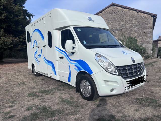 Furgoneta para caballos Renault Master Proteo 2010 De segunda mano