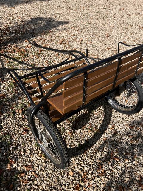 Coche enganches - Sulky poni   