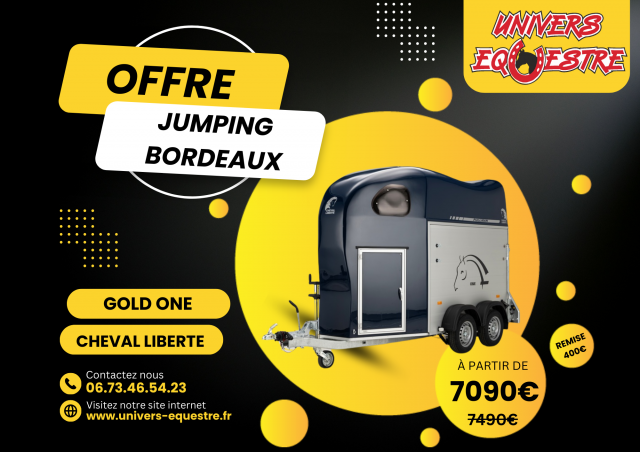 Van caballos Cheval Liberté gold one 1,5 Caballos 2025 Nuevo