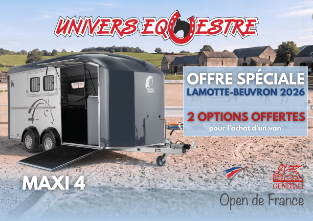 Van caballos Cheval Libert&eacute; optimax 4 Caballos 2026 Nuevo