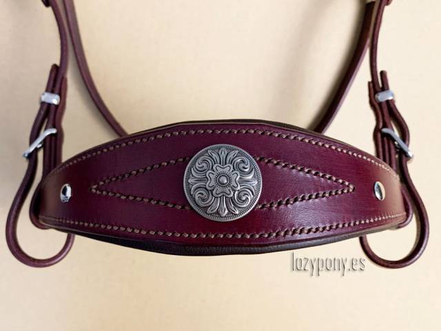 Cabezada barroca Lazypony, Baroque horse bridle