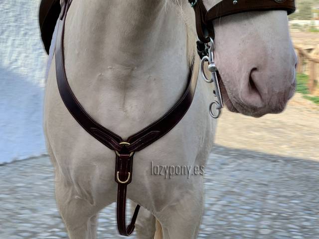 Pechopetral de cuero Lazypony, Western breastplate 