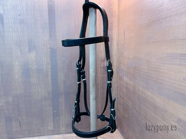Cabezada para caballos WE Lazypony, Leather bridle