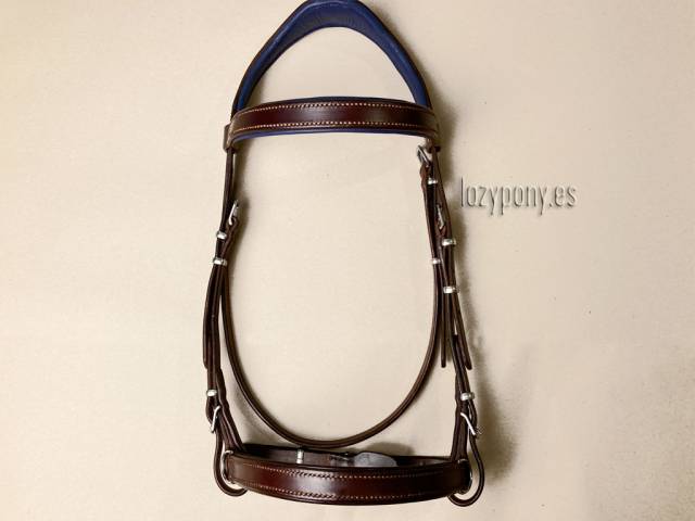 Cabezada para caballos WE Lazypony, Leather bridle