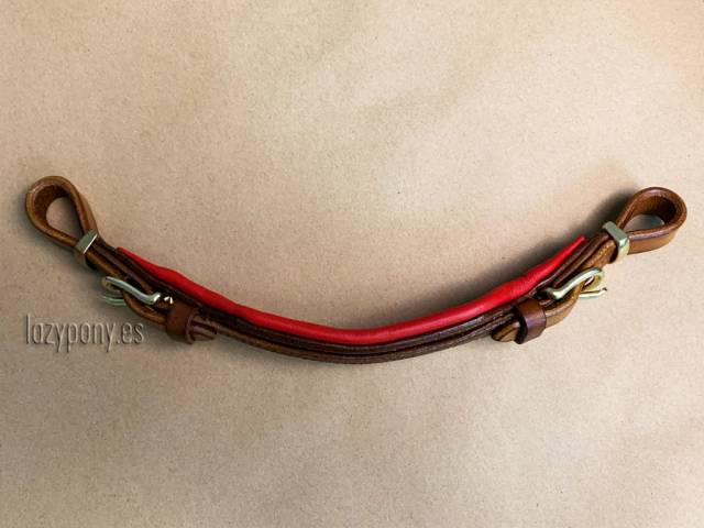 Muserola hackamore de cuero Lazypony