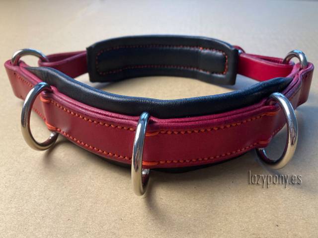 Muserola cavesson \ serreta Lazypony, Leather noseband 