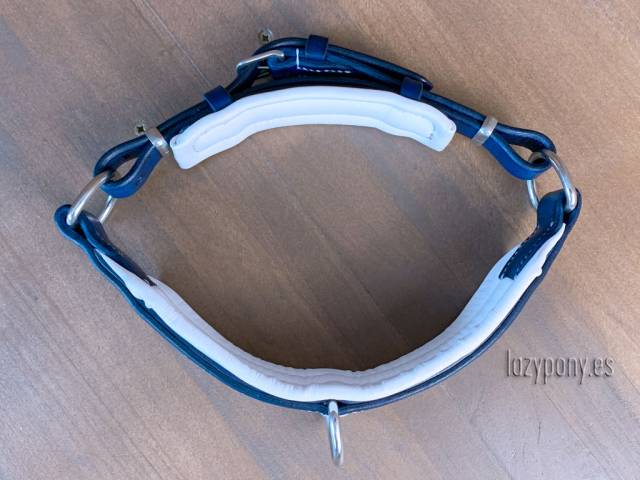 Muserola cavesson \ serreta Lazypony, Leather noseband 
