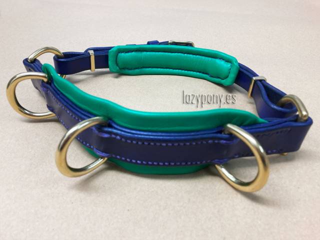 Muserola cavesson \ serreta Lazypony, Leather noseband 