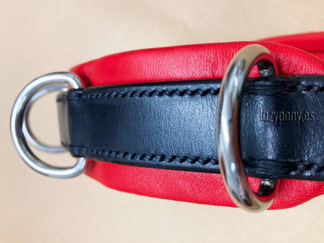 Muserola cavesson \ serreta Lazypony, Leather noseband 