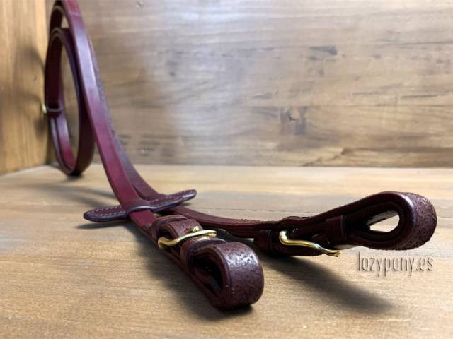Riendas de cuero Lazypony, Leather reins Lazypony