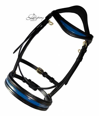 Leather sidepull Lazypony