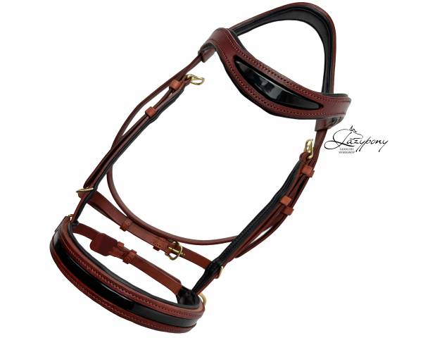 Leather sidepull Lazypony