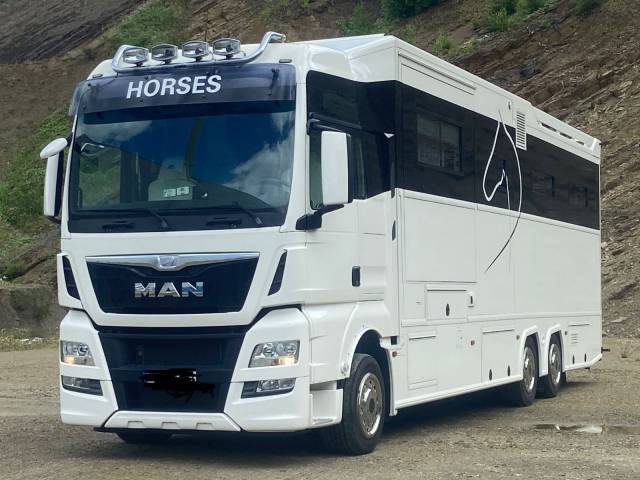 Camión para caballos Man MAN 0 De segunda mano