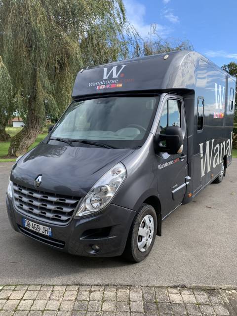 Furgoneta para caballos Renault Renault Master Van 2013 De segunda mano