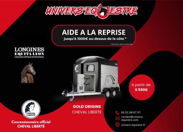 Van caballos Cheval Liberté ORIGINS 2 Caballos 2025 Nuevo