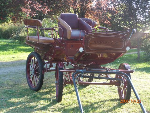 Coche enganches - Vagoneta Equi'marché  