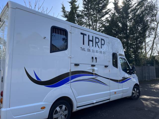 Furgoneta para caballos Renault Filovan master  2018 De segunda mano