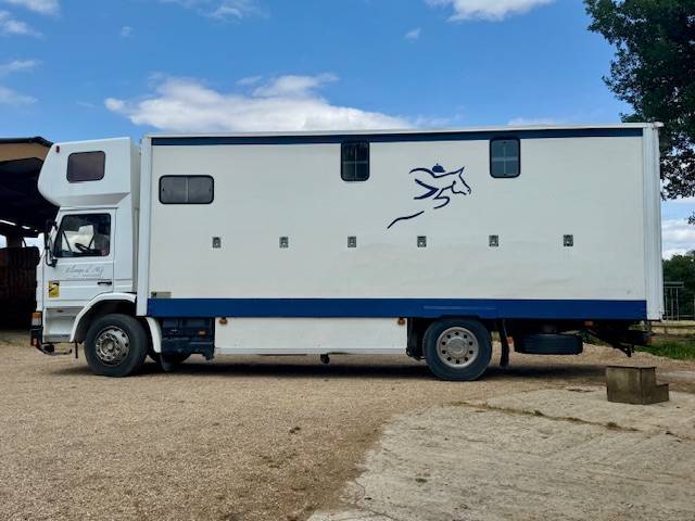 Camión para caballos Scania  1991 De segunda mano