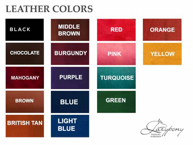 Cabezada Cl&aacute;sica de cuero Lazypony/Clincher bridle LP