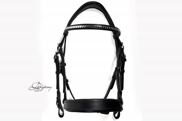 Cabezada Cl&aacute;sica de cuero Lazypony/Clincher bridle LP