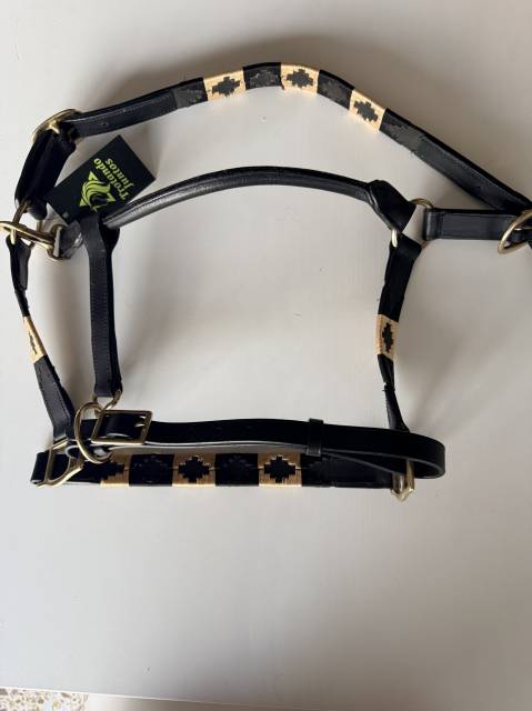 Cabezada Polo cuero - horse halters 