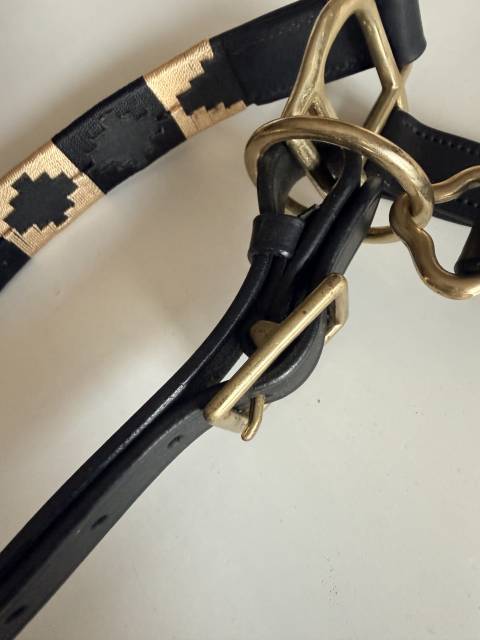 Cabezada Polo cuero - horse halters 