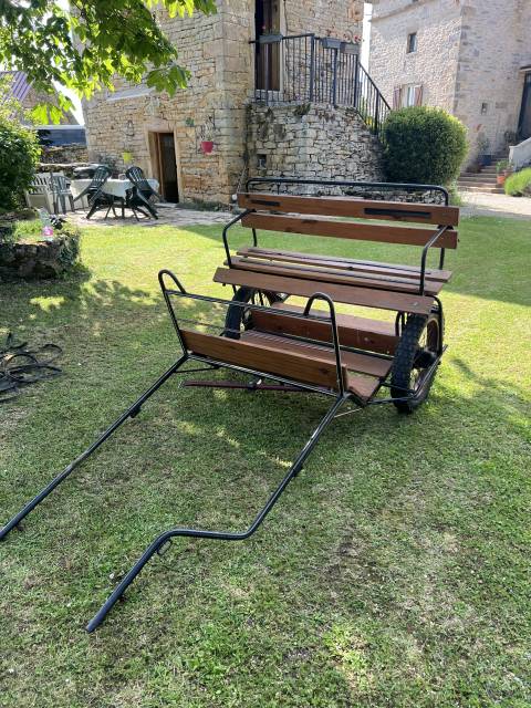 Coche enganches - Sulky poni  Sulky 