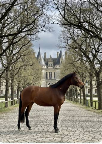 Yegua Silla Franc&eacute;s En venta 2024 Bayo por Cooper van&rsquo;t Heffinck