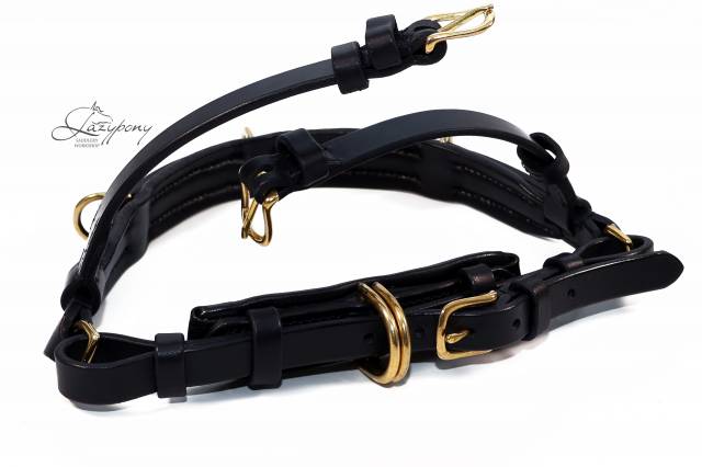 Cabezada cavesson acad&eacute;mica Lazypony/ Cavesson bridle