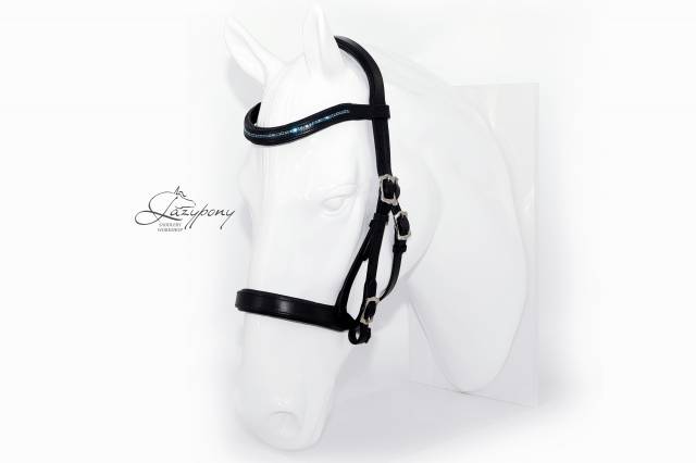 Frontalera Crystal Lazypony Indicolite/ Crystal Browban