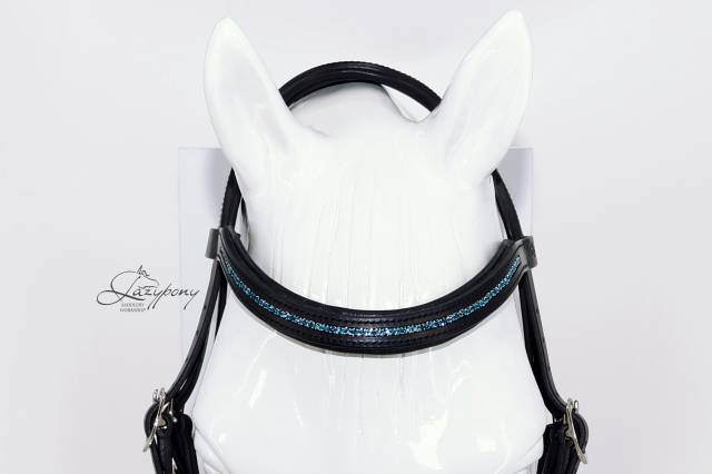 Frontalera Crystal Lazypony Indicolite/ Crystal Browban