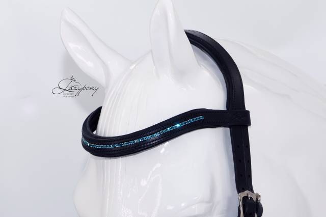 Frontalera Crystal Lazypony Indicolite/ Crystal Browban