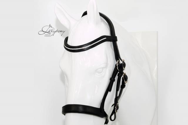 Frontalera Crystal Lazypony WhiteOpal /Crystal Browband