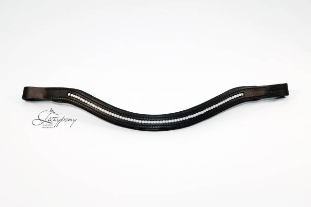 Frontalera Crystal Lazypony WhiteOpal /Crystal Browband