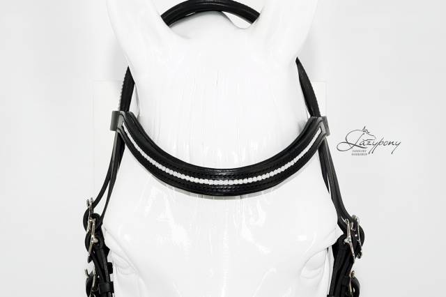 Frontalera Crystal Lazypony WhiteOpal /Crystal Browband