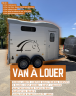 Van caballos Cheval Libert&eacute; Gold Touring Country  2 Caballos 2022 Nuevo