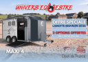 Van caballos Cheval Libert&eacute; optimax 4 Caballos 2026 Nuevo