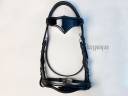 Patent leather bridle Black Knight Lazypony