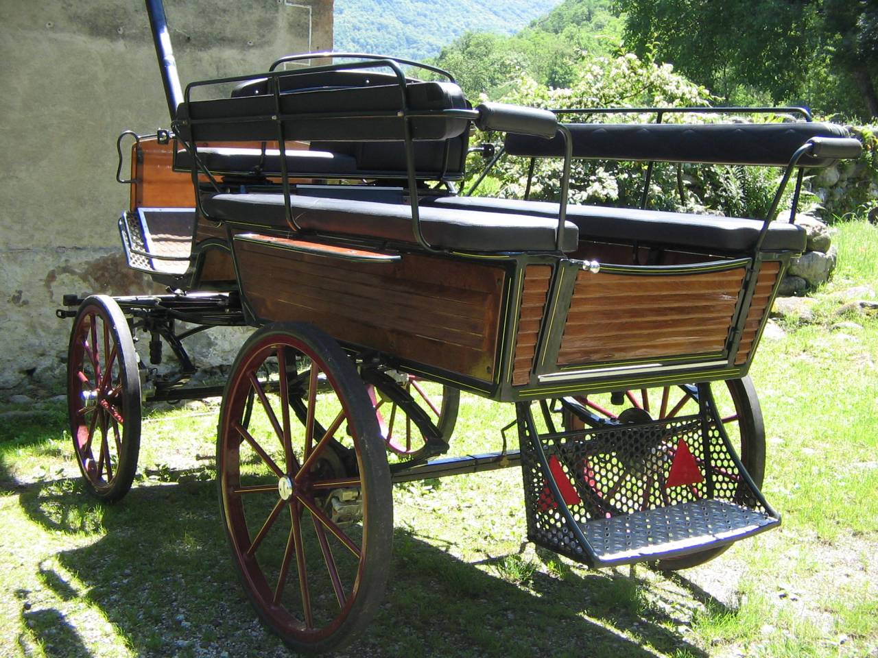 Coche enganches - Vagoneta Pouvreau  