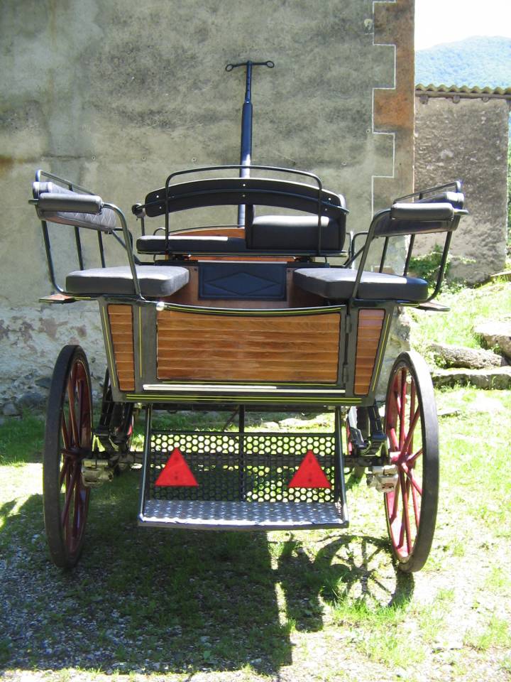 Coche enganches - Vagoneta Pouvreau  