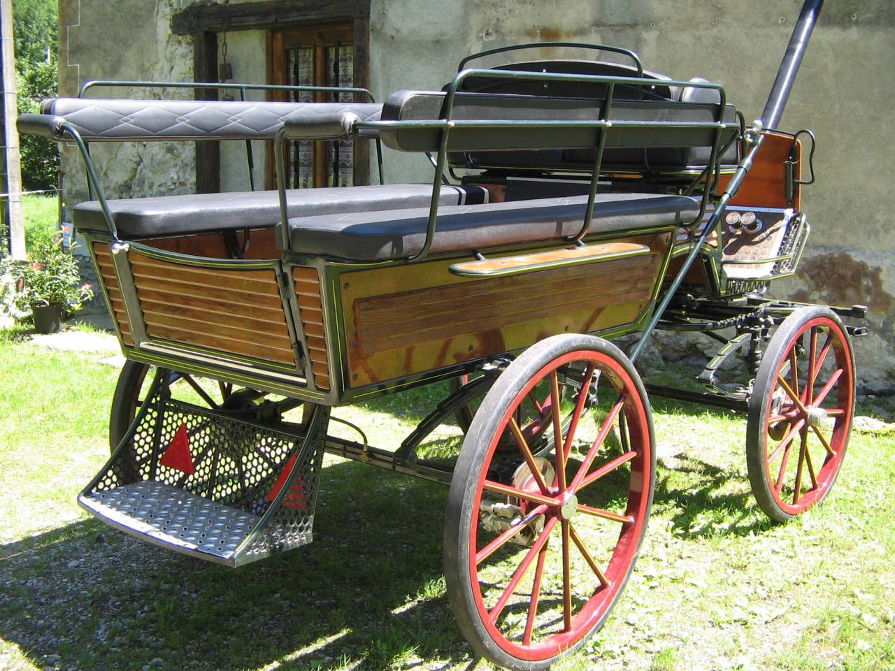 Coche enganches - Vagoneta Pouvreau  
