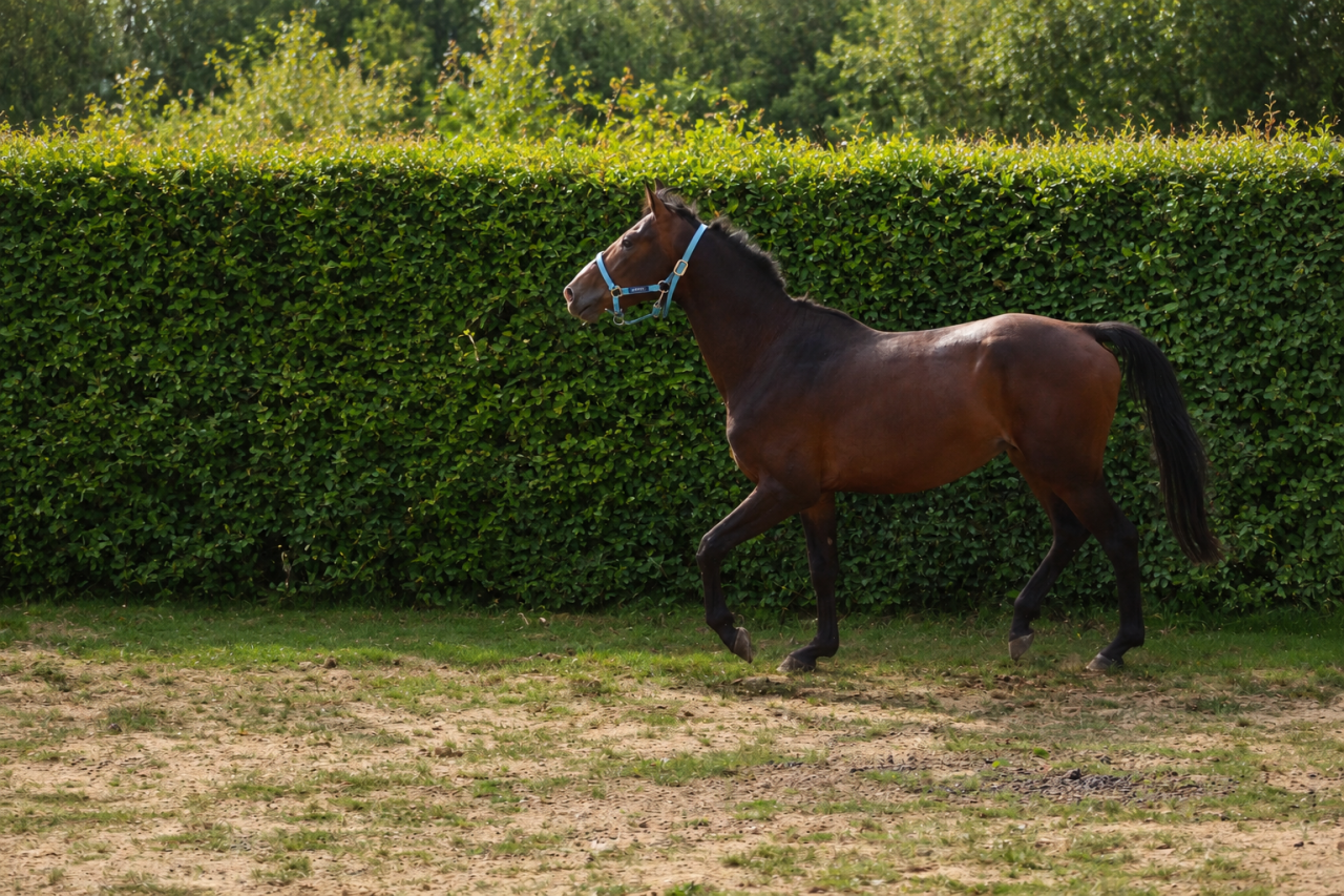 Caballo castrado Poni de Silla Belga En venta 2022 Bayo moreno por dallas van overis