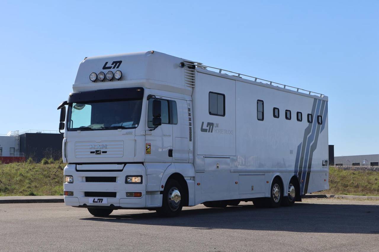 Cami&oacute;n para caballos Man MAN TGA 26.430 JL POP OUT 2006 De segunda mano