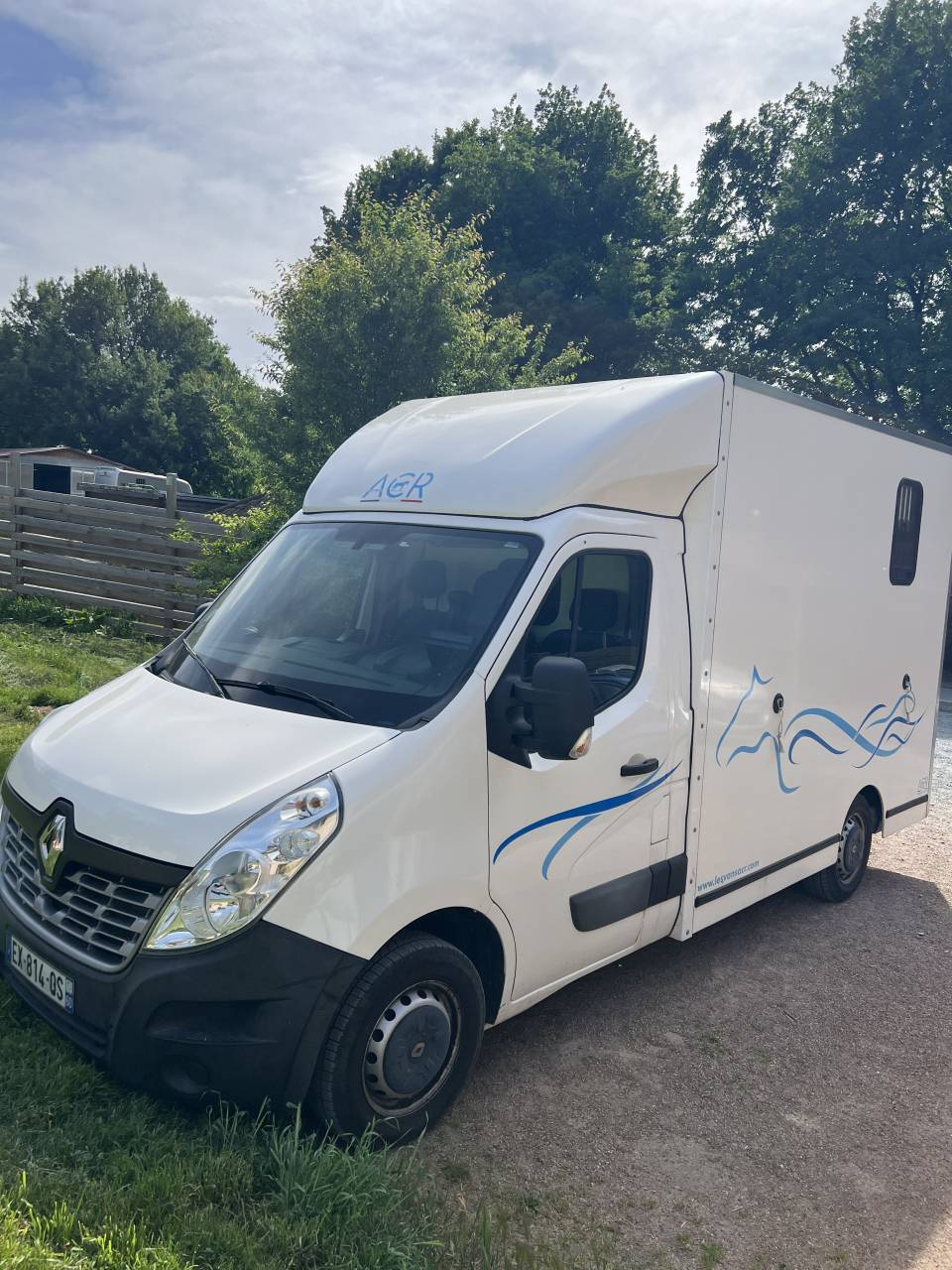 Furgoneta para caballos Renault Master 2018 De segunda mano