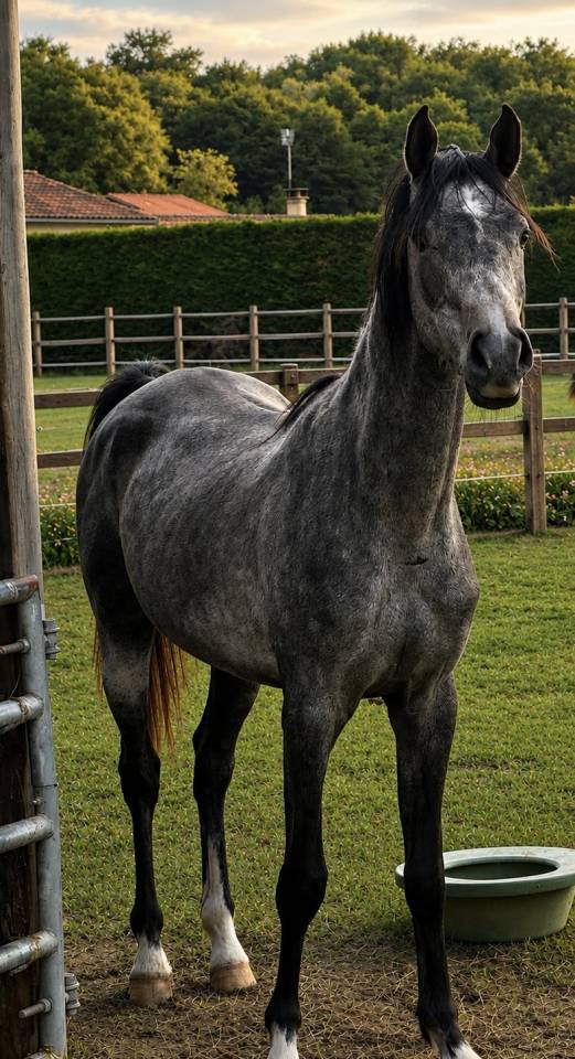 Caballo entero Pura Sangre Arabe En venta 2023 Tordo