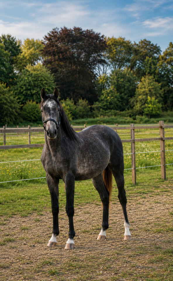 Caballo entero Pura Sangre Arabe En venta 2023 Tordo