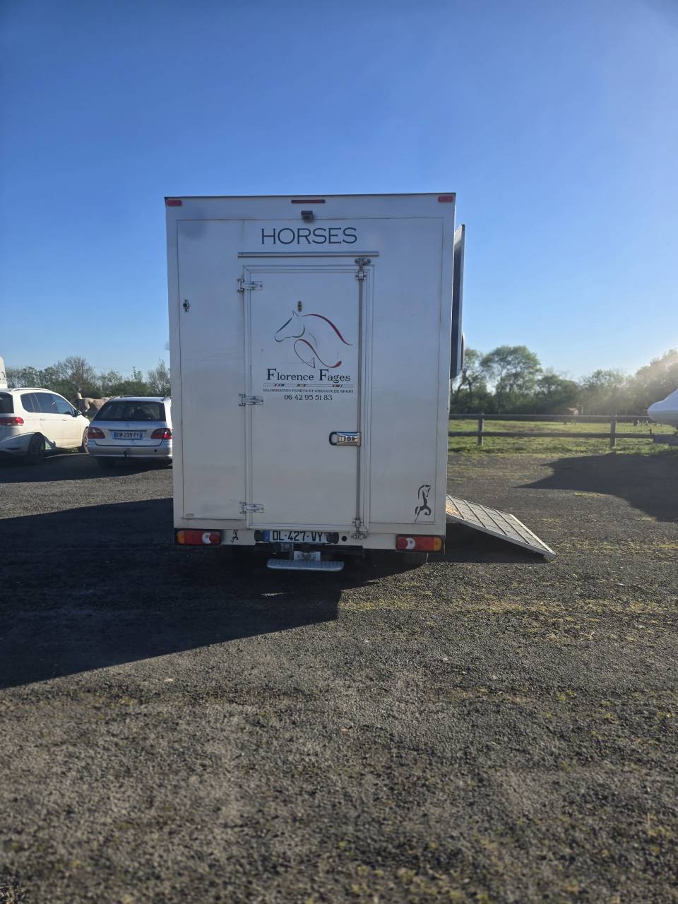 Furgoneta para caballos Renault Master 2014 De segunda mano