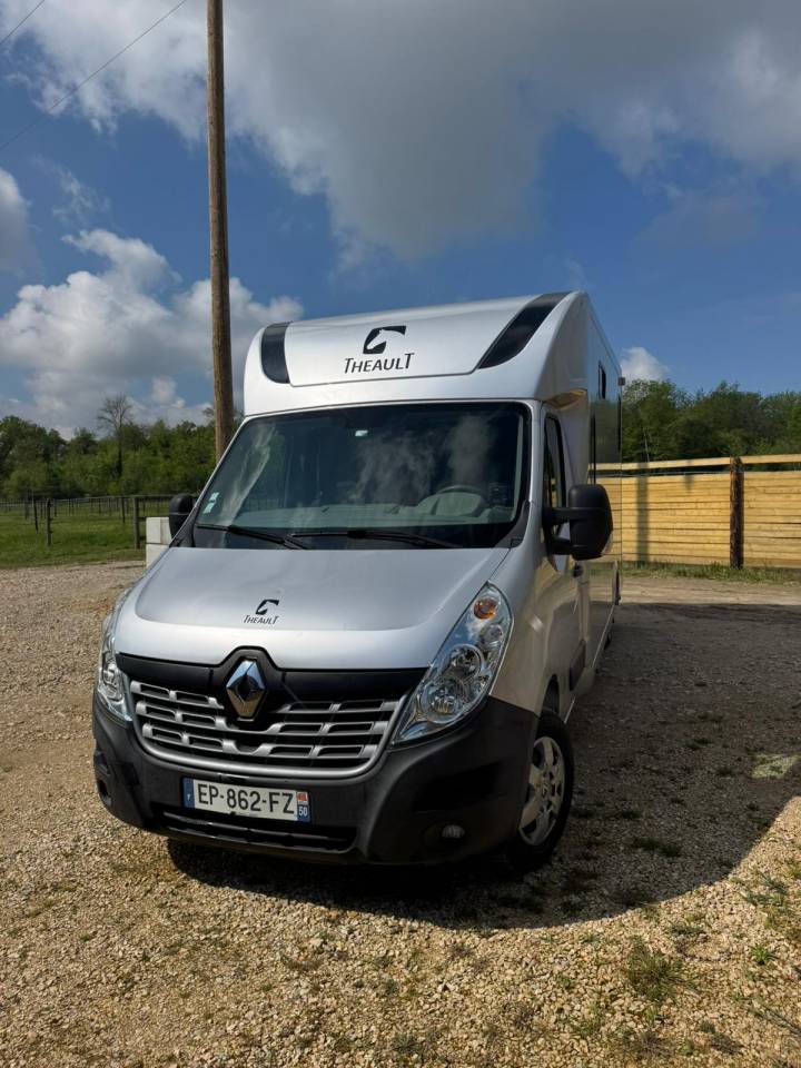 Furgoneta para caballos Renault Master  2017 De segunda mano