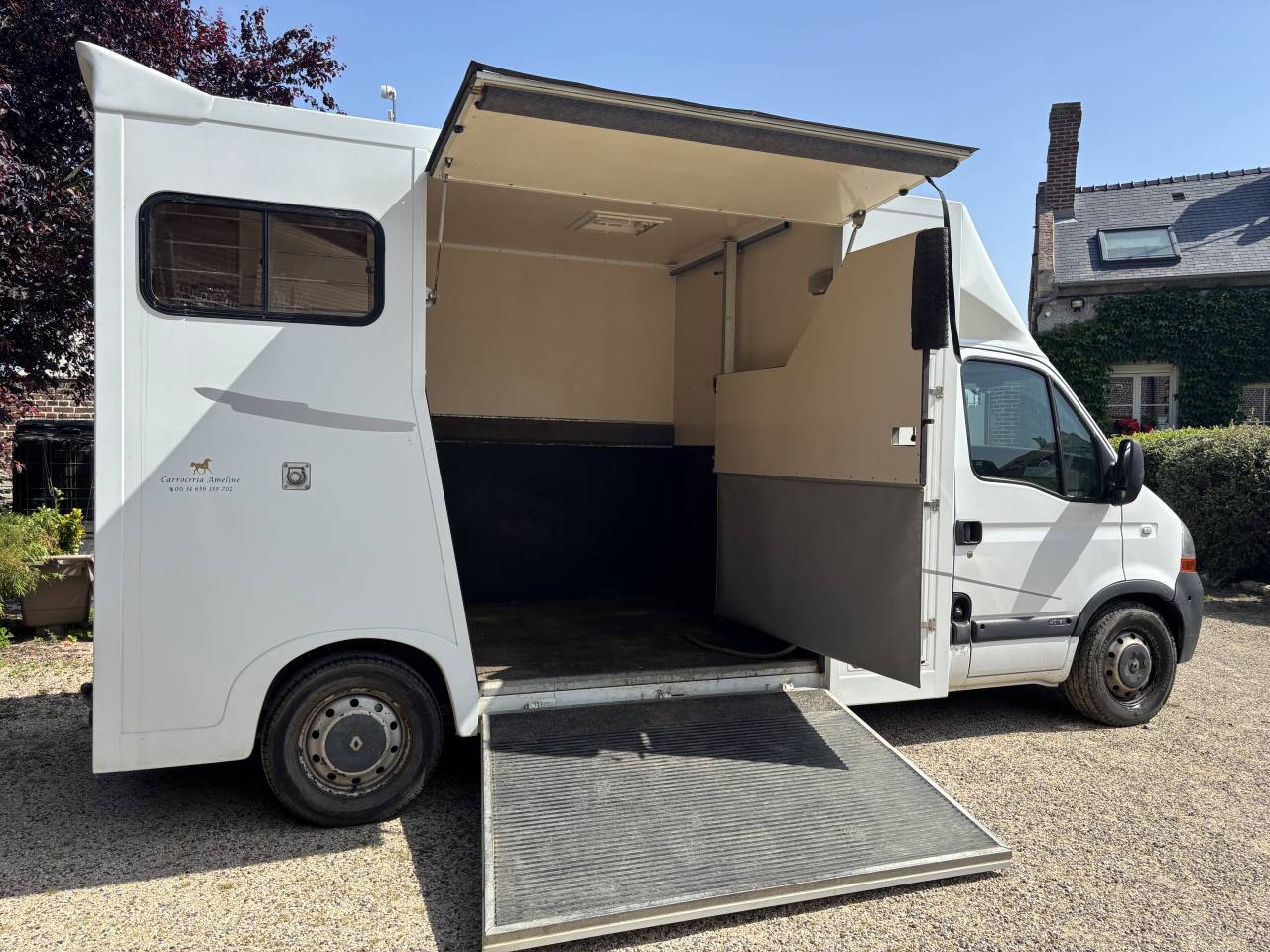 Van caballos Renault Master 2 Caballos 2008 De segunda mano